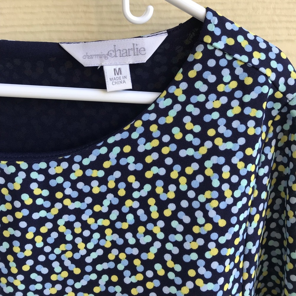 Charming Charlie 3/4 Sleeve Dress